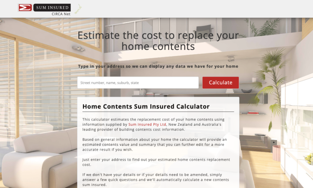 Contents Calculator